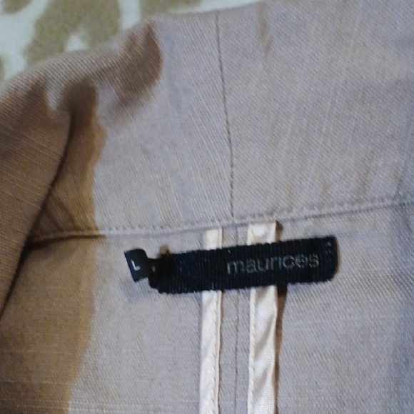 Maurices Lavender Blazer with Elegant Trim - Picture 2 of 7